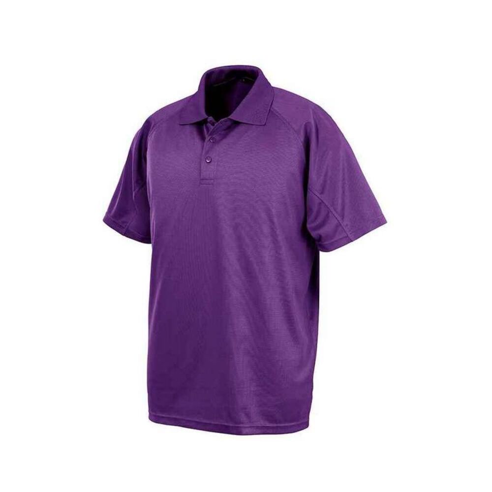 Spiro Womens/Ladies Performance Aircool Polo Shirt / Purple